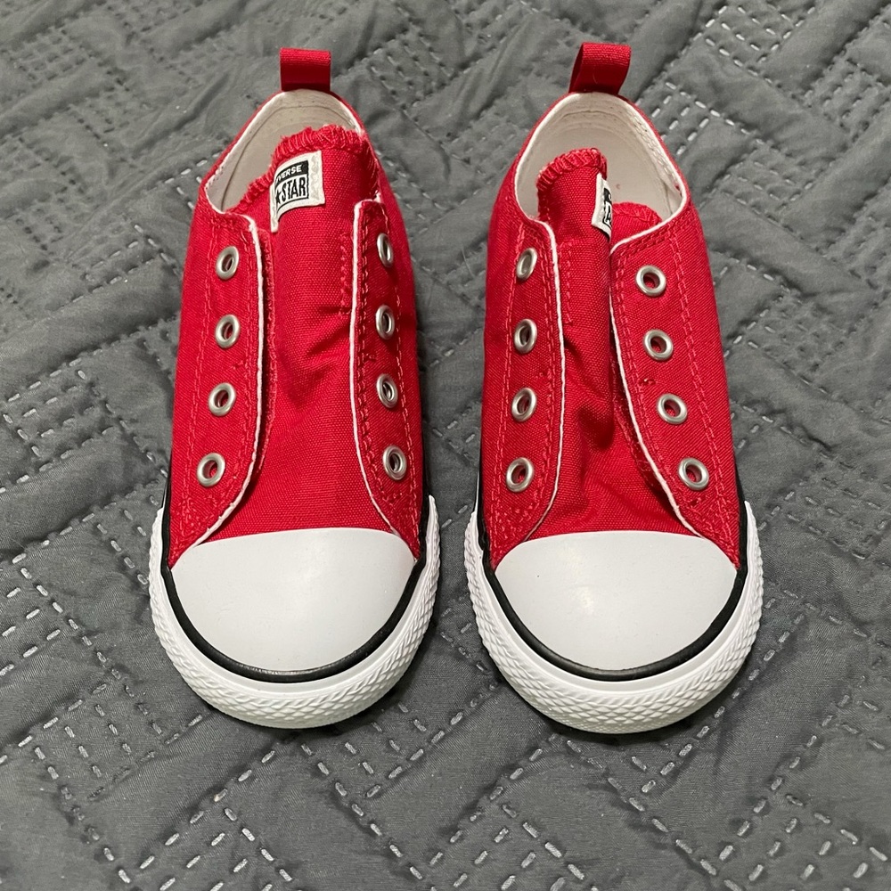 Side Velcro Converse